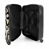 Abstract - Minimalistisch zwart NBS - Handbagage koffer - Kinderen Unisex middel -binnenkant