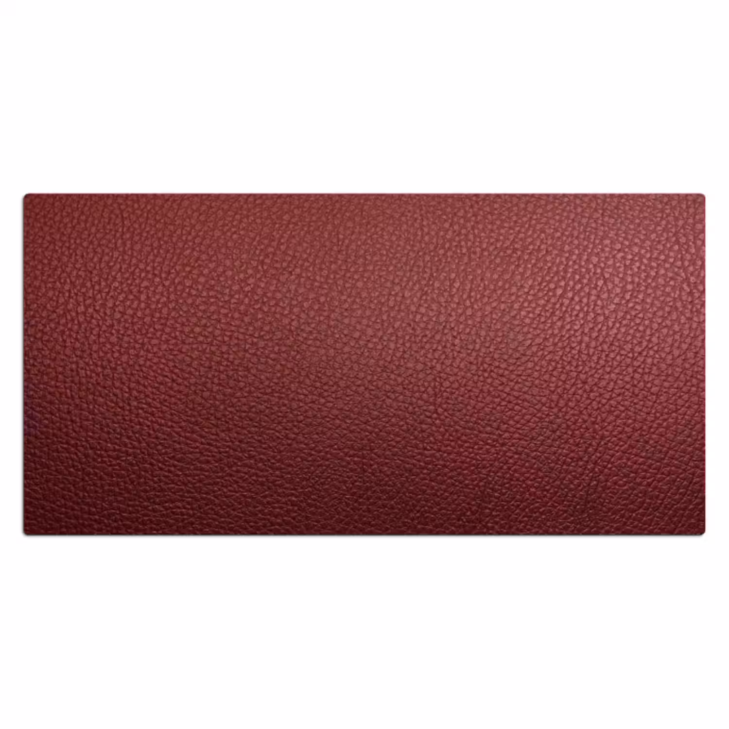Bureau onderlegger - leer-lederlook-rood-licht