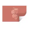 Minimalistisch - Illustratie - Aardbei - Tak Muursticker klein -3d