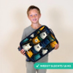 Dieren - Sterren - Planeten - Astronaut Kinderkoffer - Zwart klein -sfeer4_NL