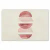 Minimalistisch - Cirkels - Roze Placemat vinyl groot -zzsfeer1_Kitchenyeah-website