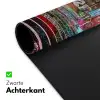 Trap - Graffiti - Kleuren - Kunst Muismat XXL klein -sfeer2