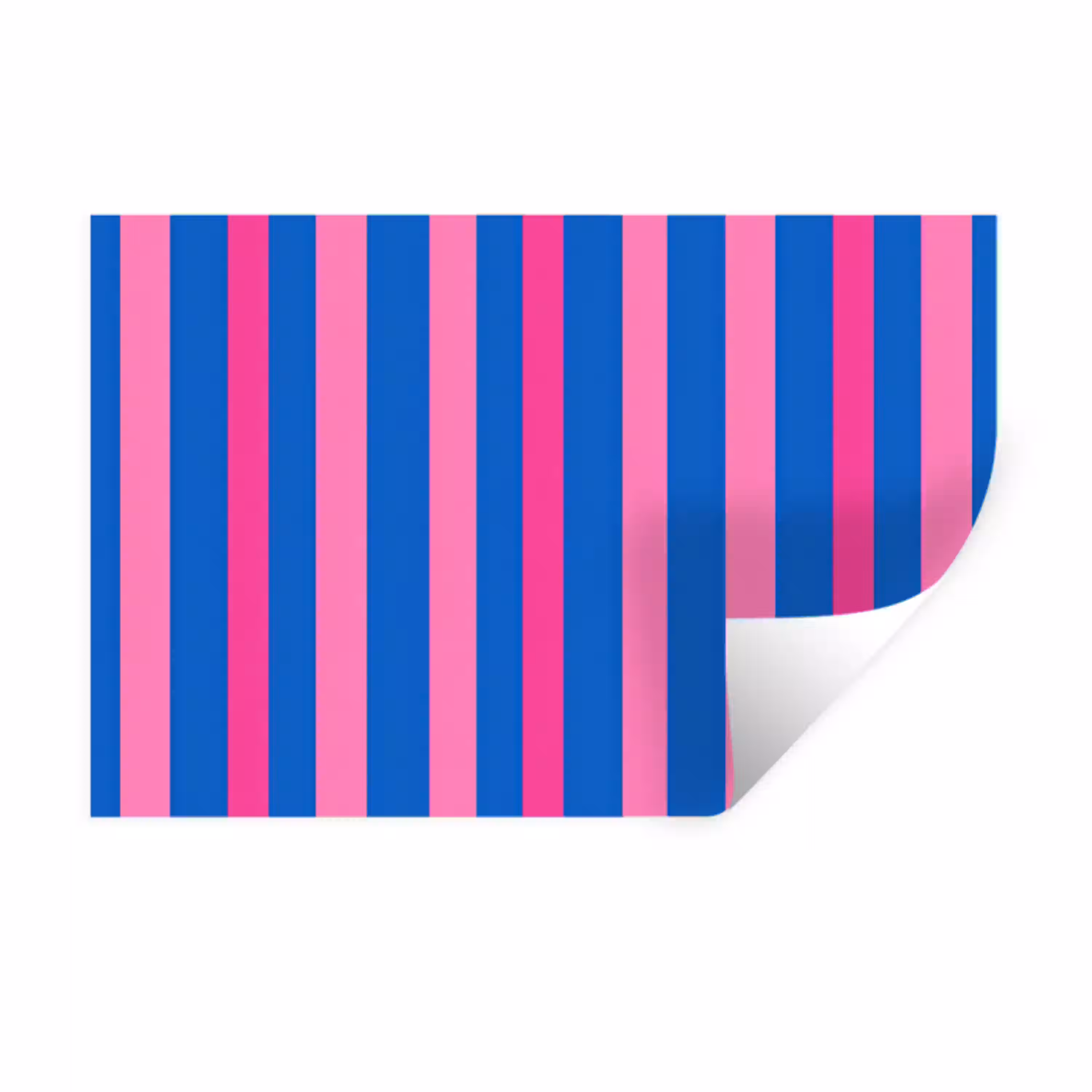 Modern - Optisch - Roze Muursticker klein 286 -3d