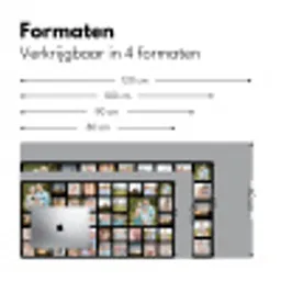 Fotocollage - 41 afbeeldingen Muismat XXL klein -sfeer5