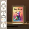 Panda - Dieren - Kleurrijk - Neon Light Box met kabel (Kinderlampje) klein -USP_NL