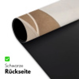 Abstract - Golven - Modern - Beige Muismat XXL klein -ysfeer2_duits