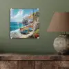 Boten - Rotsen - Zee - Zon plexiglas 5mm klein -sfeer3