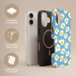 Eieren - Dooiers - Blauw Toughcase MagSafe Apple iPhone 17 klein 1017 -USP_Lagen_DE