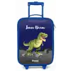 Tjibbe T-Rex Kinderkoffer - Blauw klein -zz3dotto