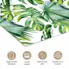 Inductie beschermer - Tropical - Bladeren - Jungle - Inductie mat poster papier klein -closeup_NL