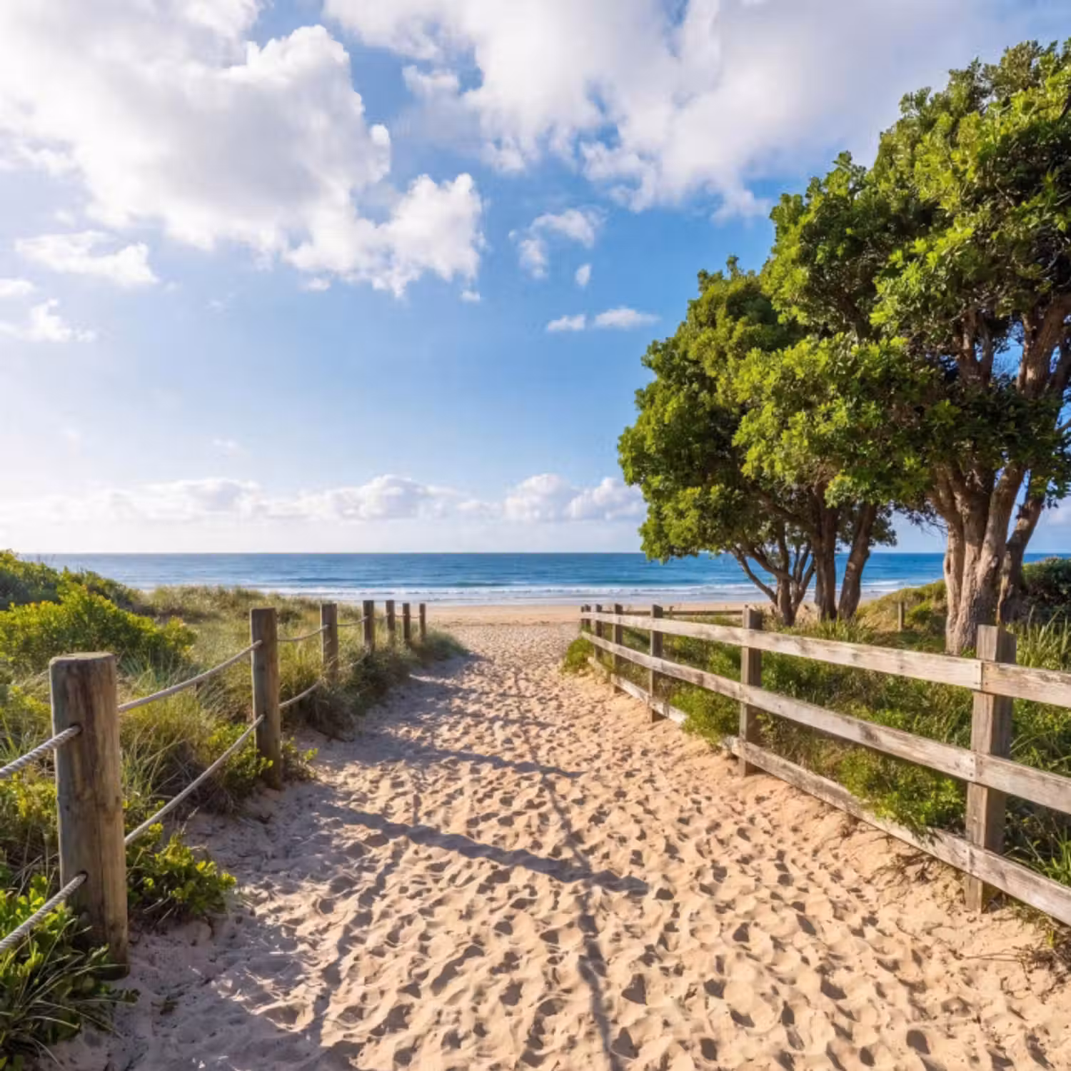 Tapete - Strand - Sandstrand - Meer - Natur