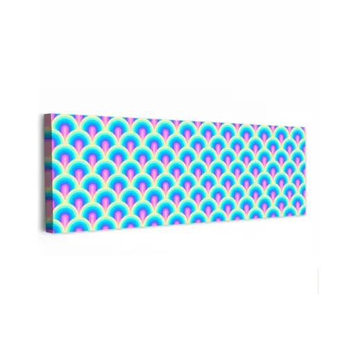 Regenbogen - Waaier - Vrolijk canvas 2cm klein 828 -z3d