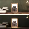 Portret - Paard - Elegant Light Box met kabel (Tafellamp) klein -sfeer3