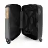 Marmer - Warme Aardetinten in Marmer NBS - Handbagage koffer - Kinderen Unisex middel -binnenkant