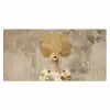 Goud - Portret - Vrouw Muismat XXL klein -3d_leeg