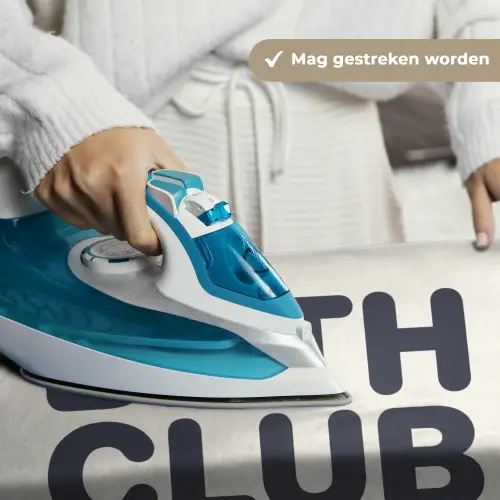 Quote - Grijs - Wit Wandkleed katoen klein -sfeer9