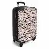 Dalmatiërpatroon op zachtroze NBS - Handbagage koffer - Kinderen Unisex middel -productfoto_3d