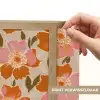 Bloemen - Motief - Retro Light Box met batterij (Wandlamp) middel 907 -USP_websiteprintNL