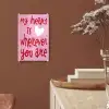 Valentijn - Hart - Liefde - Roze plexiglas 5mm klein -sfeer5