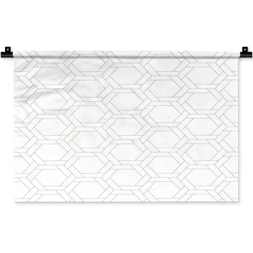 Grafisch - Patroon - Modern Wandkleed katoen klein 269 -zz3d