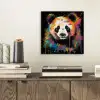Panda - Graffiti - Dieren - Zwart - Kleuren aluminium wit klein -sfeer1