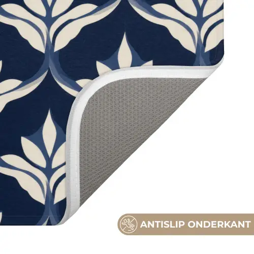 Modern - Ontwerp - Blauw WCmat klein 1009 -USP_AntislipNL
