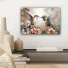 Kolibrie - Vogels - Bloemen - Natuur canvas 2cm klein -sfeer6