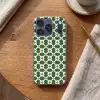 Tegel - Klassiek - Groen Telefoonhoesje iPhone 17 Pro klein 878 -sfeer1