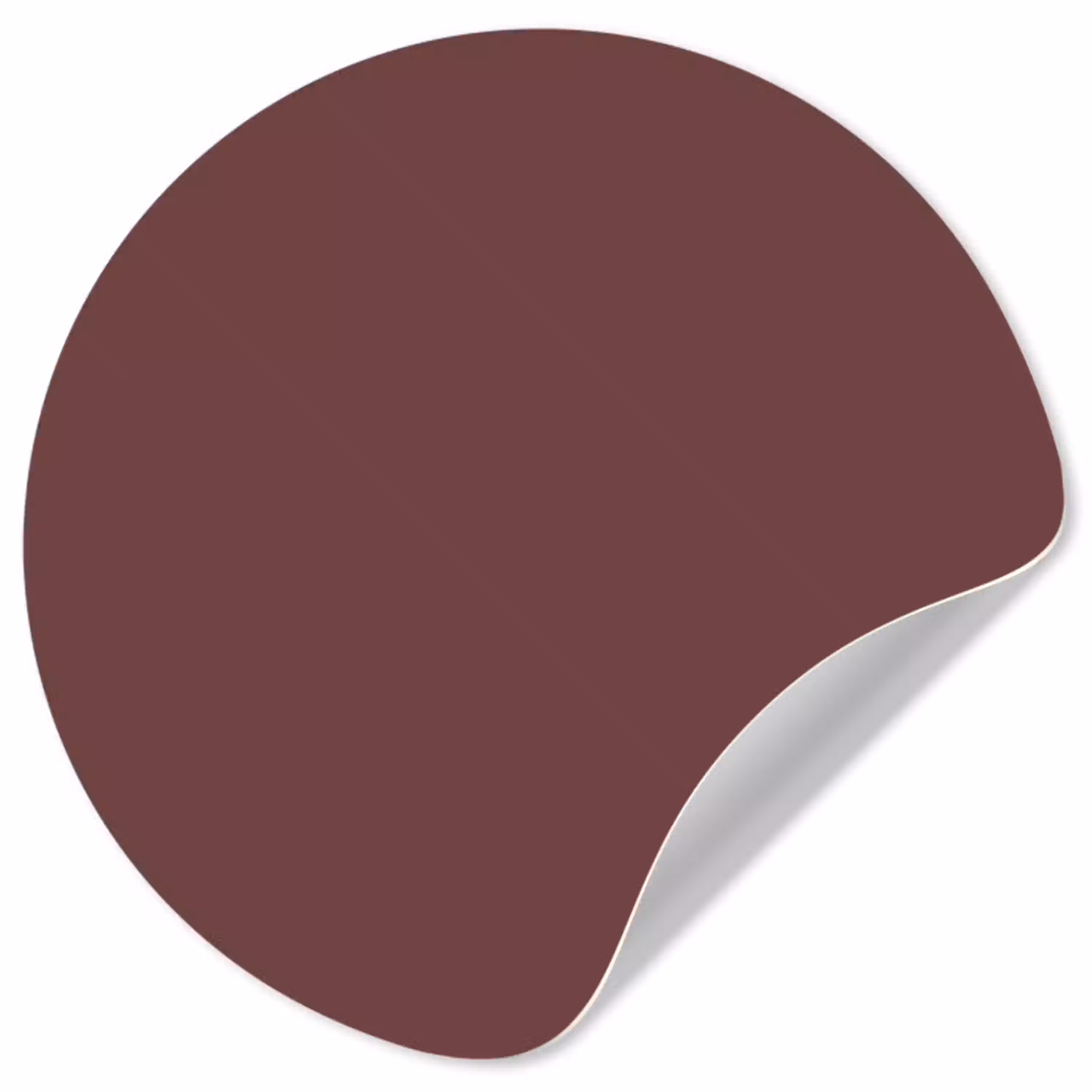 Velvet - Merlot - Rood Wandcirkel behangsticker klein 186 -3d