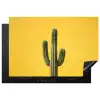 Cactus - Groen - Minimalistisch Inductie beschermer vinyl 3mm klein -3d