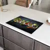 Kruiden - Specerijen - Betonlook - Stilleven Inductie beschermer vinyl 3mm klein -sfeer8