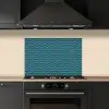 Zee - Dieren - Donkerblauw - Golf keuken achterwand spatscherm klein 900 -sfeer1
