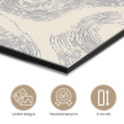 Lijnen - Patroon - Beige - Minimalistisch aluminium wit klein 46 -closeup_NL