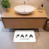 Papa - Lettercollage Badmat klein -sfeer1