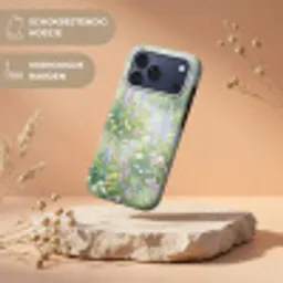 Bloemenveld - Heuvels - Kleurrijk Toughcase MagSafe Apple iPhone 17 Pro Max klein -USP_RandenV_NL