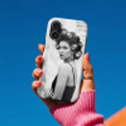 Edgy - Vrouw - Zwart - Wit Toughcase MagSafe Apple iPhone 17 klein -Sfeer1V