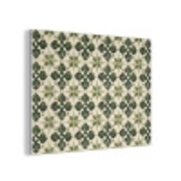 Patroon - Tegel - Groen PET vilt klein 837 -3d
