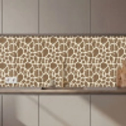Giraf - Klassiek - Bruin keuken achterwand 2 middel 871 zz_3dshopping