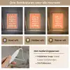 Tekst - Gestreept - Oranje - Zomer Light Box met kabel (Wandlamp) klein -USP_lichtkleurNL