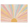 Illustratie - Zon - Pastelkleuren Deurmat klein -zkaufland3d