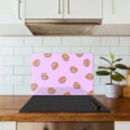 Pretzels - Eten - Paars keuken achterwand spatscherm klein -sfeer2