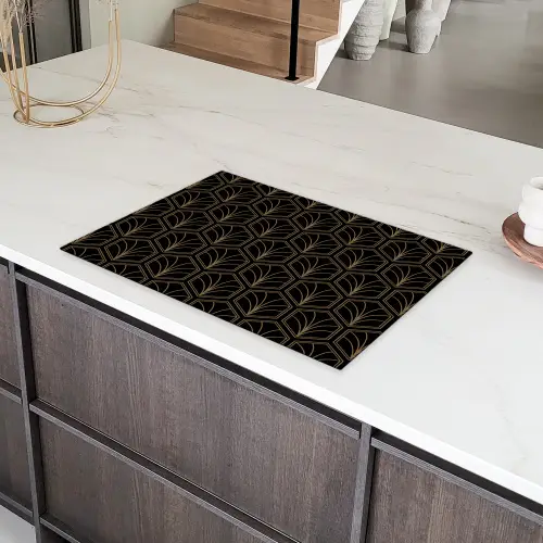 Pijlvorm - Waaier - Goud Inductie beschermer vinyl 3mm klein 276 -sfeer8