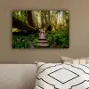 Jungle - Natuur - Trap - Bomen canvas 2cm klein -sfeer3