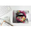 Lippen - Graffiti - Expressief muismat rubber klein -witbureau