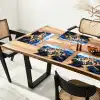Dorp - Heuvelachtig - Zon - Mozaïek Placemat vinyl groot -zzsfeer4_Kitchenyeah-website