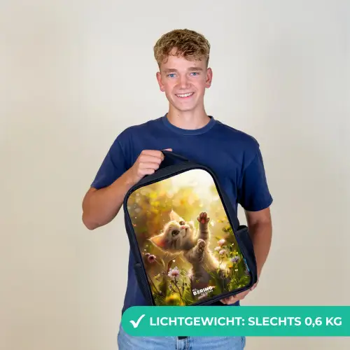 Koosje kitten Rugzak - Zwart middel -sfeer7_NL