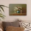Vaas - Pastel - Kleuren - Bloemen canvas 2cm klein -sfeer1