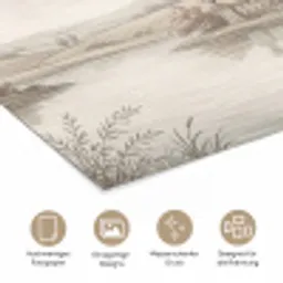 Terras - Water - Natuur - Landschap poster papier klein -tcloseup_DE