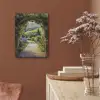 Doorkijk - Tuinboog - Bloemen - Natuur - Pad PET vilt klein -sfeer4
