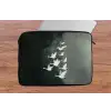 Vogel - Japandi - Groen laptophoes neopreen klein -tafel